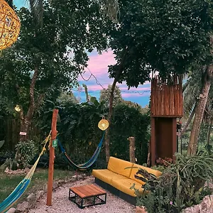 El Buho Eco-cabanas Kemping Bacalar